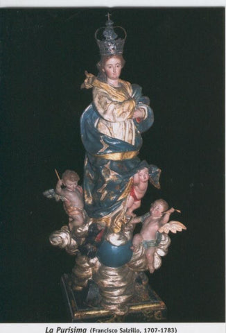 Postal 013705: Virgen La Purisima (Francisco Salzillo)