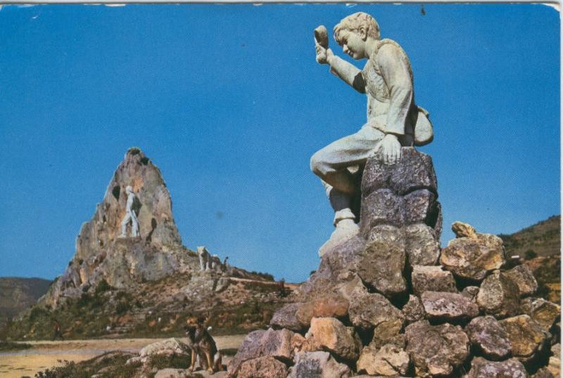 Postal 007305 : Monumento al pastor, Ameyugo, Burgos