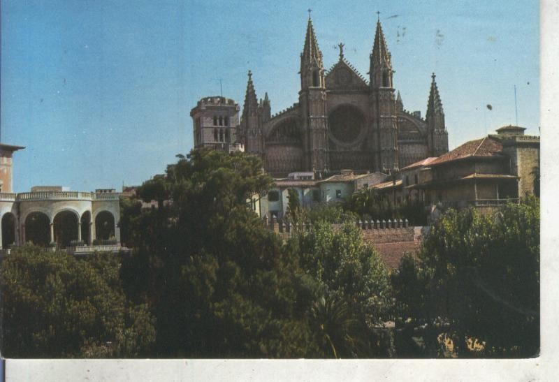 Postal 013727: Catedral de Palma de Mallorca