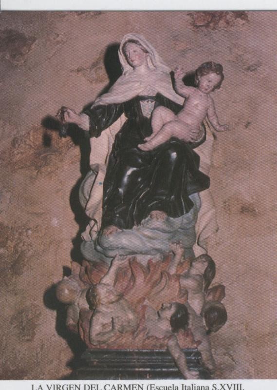 Postal 013745: Virgen del Carmen