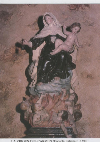 Postal 013745: Virgen del Carmen