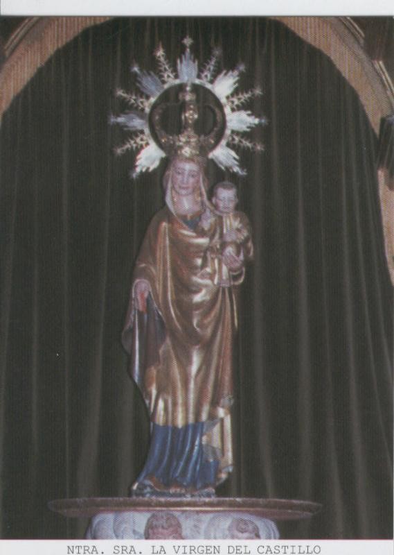 Postal 013748: Virgen Nuestra Señora del Castillo
