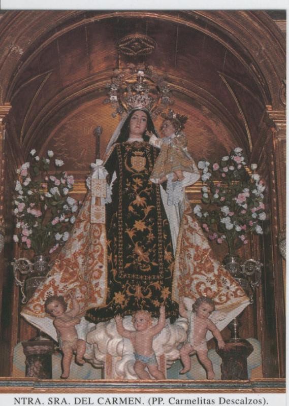 Postal 013754: Virgen Nuestra Señora del Carmen