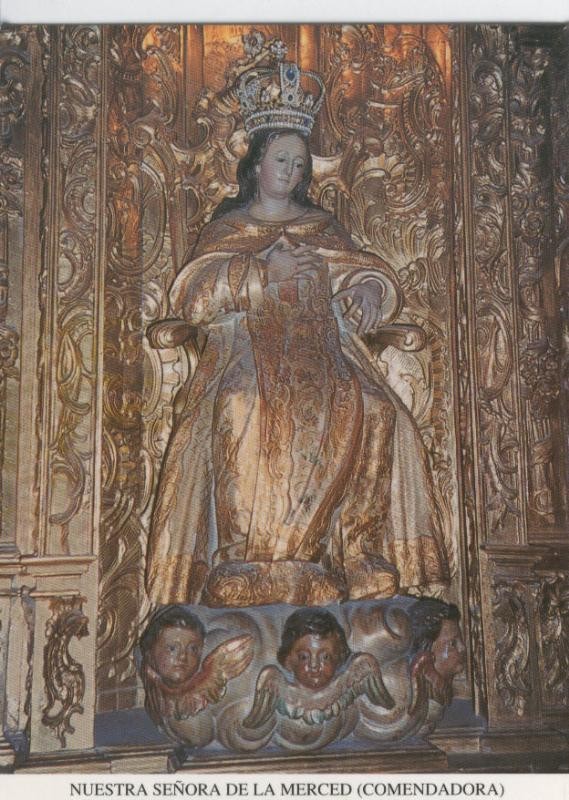 Postal 013769: Virgen Nuestra Señora de la Merced (comendadora)