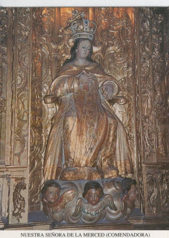 Postal 013769: Virgen Nuestra Señora de la Merced (comendadora)
