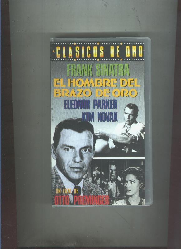 Video VHS: El hombre del brazo de oro