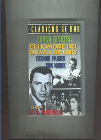 Video VHS: El hombre del brazo de oro