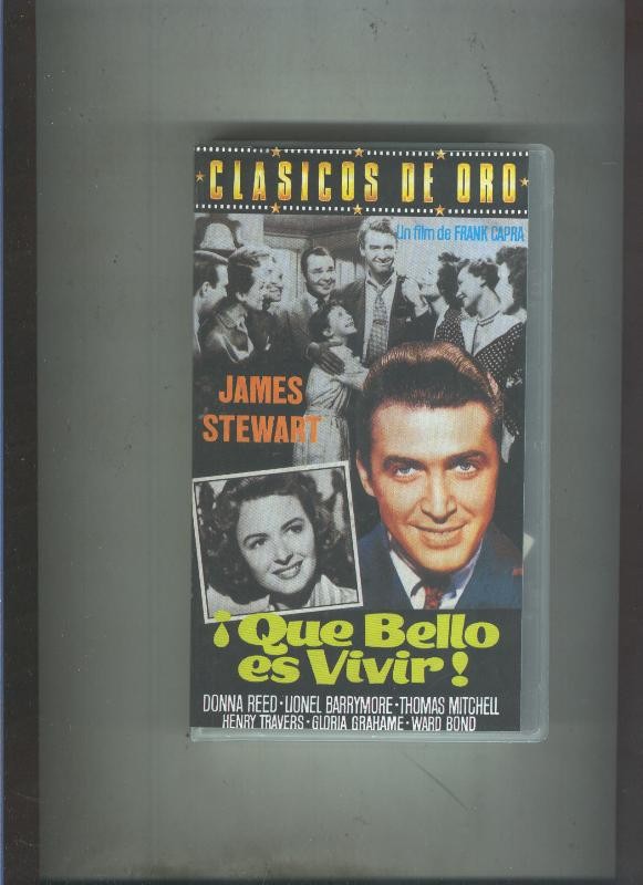 Video VHS: Que bello es vivir