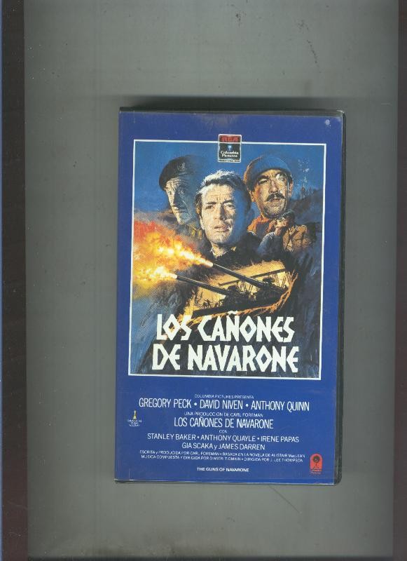 Video VHS: Los cañones de Navarone