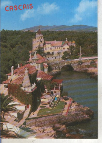 Postal 013799: Museo del Conde de Castro Guimaraes en Cascais, Portugal