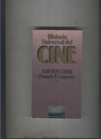 Video VHS: Historia Universal del Cine: Cotton Club
