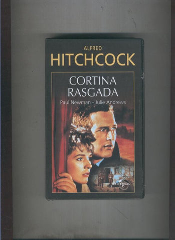 Video VHS: Alfred Hitchcock numero 17: Cortina rasgada