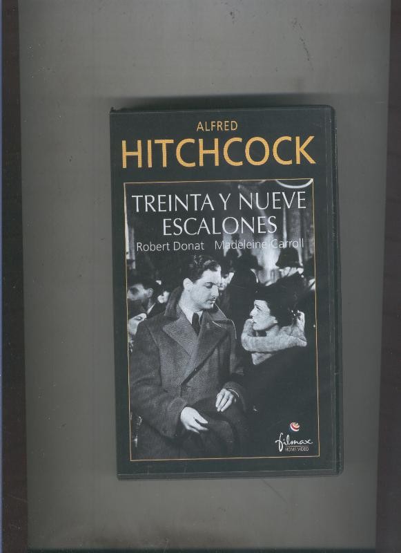 Video VHS: Alfred Hitchcock numero 21: Treinta y nueve escalones