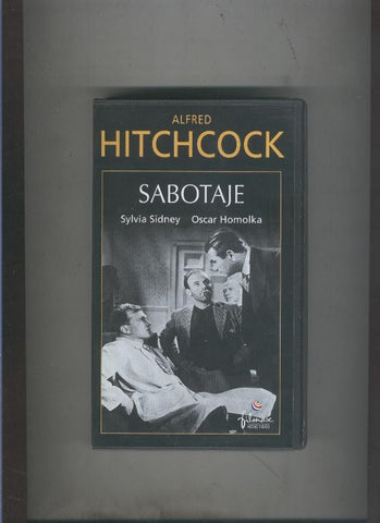 Video VHS: Alfred Hitchcock numero 33: Sabotaje