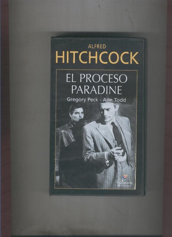 Video VHS: Alfred Hitchcock numero 28: El proceso paradine