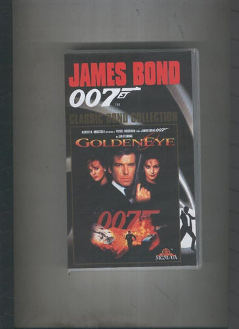 Video VHS: James Bond 007: Goldeneye