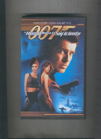 Video VHS: James Bond 007: El mundo nunca es suficiente