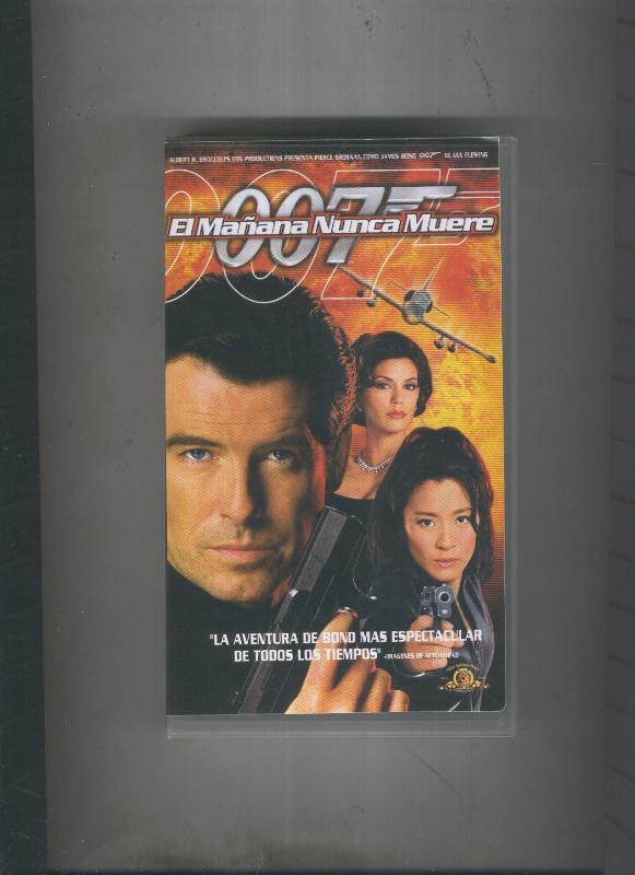 Video VHS: James Bond 007: El mañana nunca muere