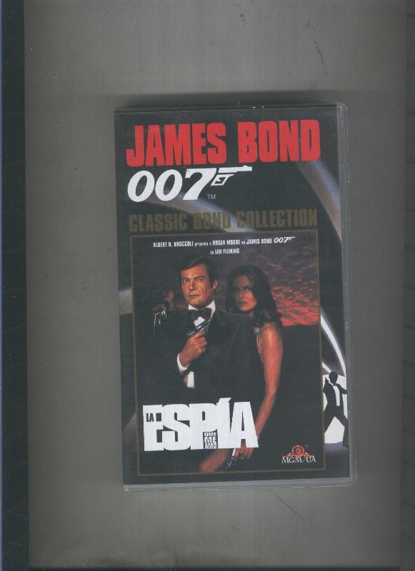 Video VHS: James Bond 007: La espia que me amo