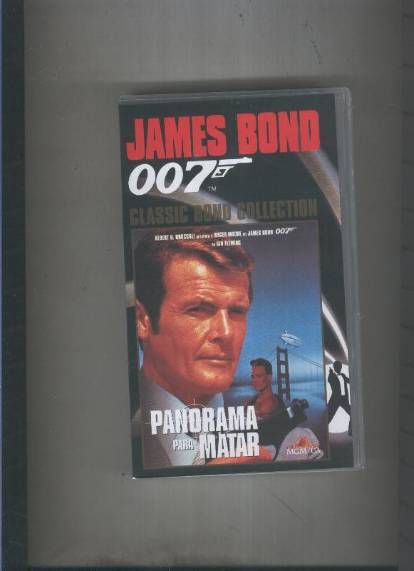 Video VHS: James Bond 007: Panorama para matar