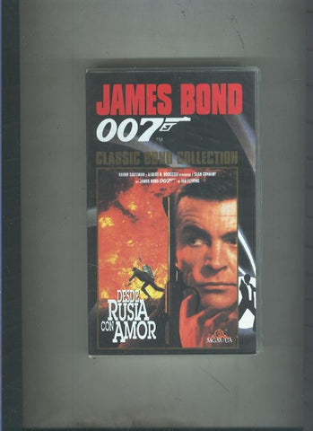 Video VHS: James Bond 007: Desde Rusia con amor