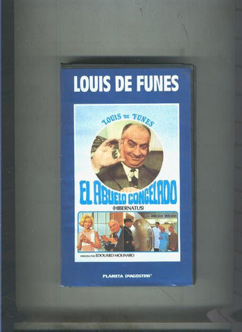Video VHS: Louis de Funes numero 11: El abuelo congelado
