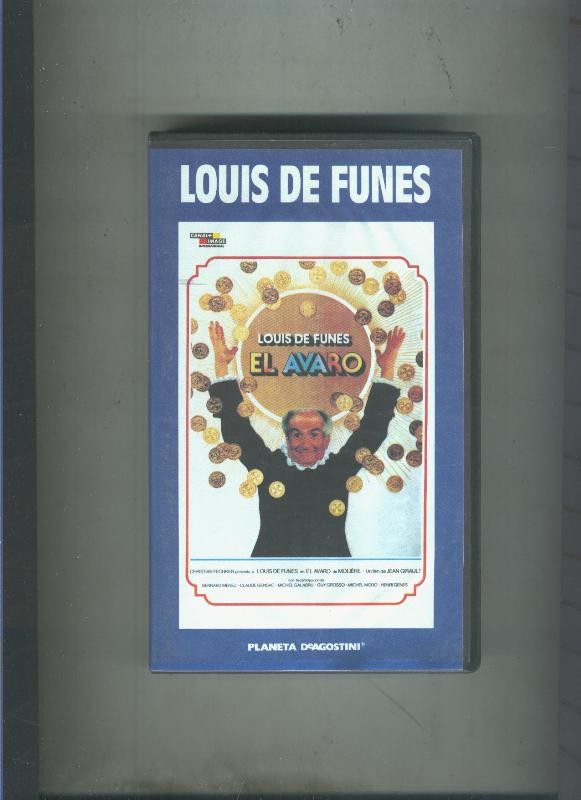 Video VHS: Louis de Funes numero 21: El avaro