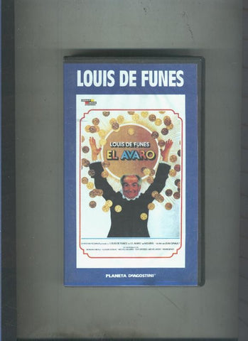 Video VHS: Louis de Funes numero 21: El avaro