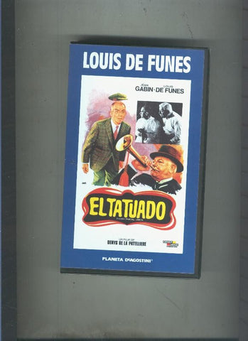 Video VHS: Louis de Funes numero 08: El tatuado