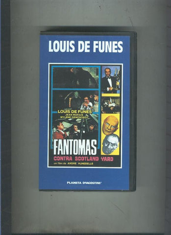 Video VHS: Louis de Funes numero 2a: Fantomas contra Scotland Yard