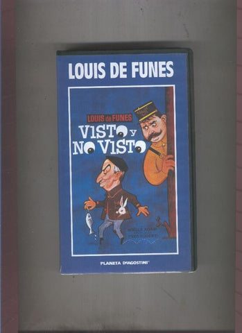 Video VHS: Louis de Funes numero 19: Visto y no visto