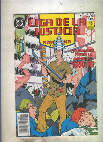 Liga de la Justicia America numero 38 (numerado 2 en trasera)