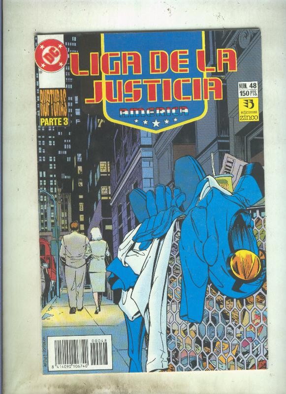 Liga de la Justicia America numero 48 (numerado 3 en trasera)