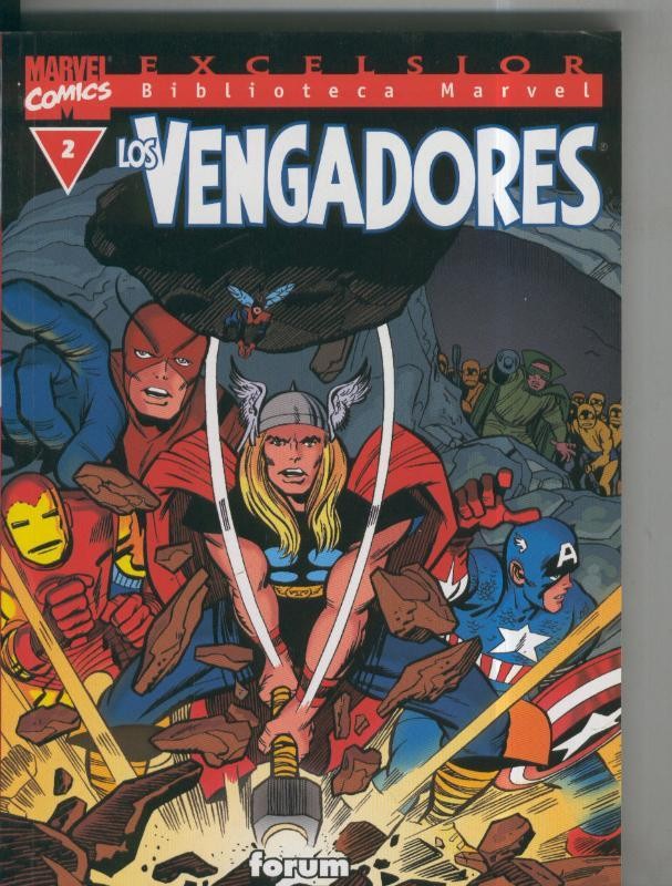 Biblioteca Marvel Excelsior: Los Vengadores numero 02