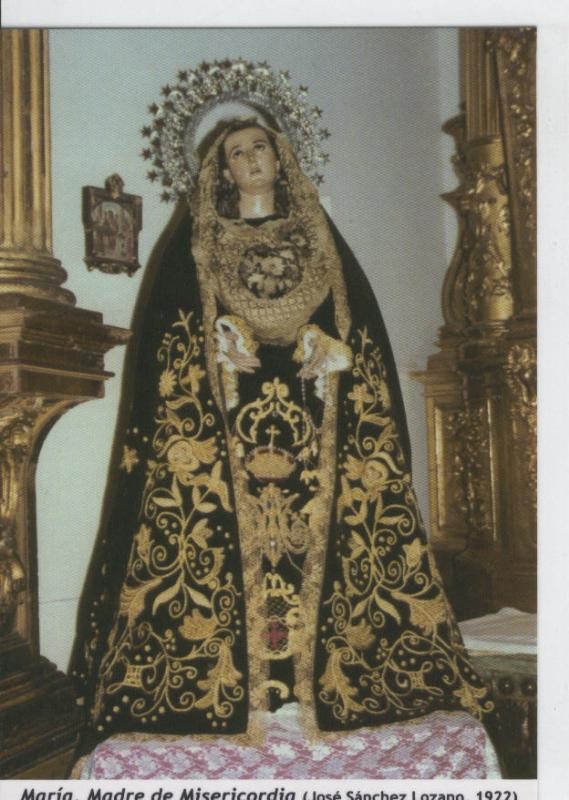Postal 013812: Virgen Maria, madre de misericordia (Jose Sanchez Lozano)