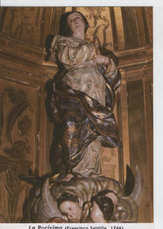 Postal 013814: Virgen La Purisima (Francisco Salzillo)