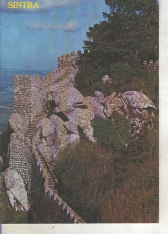 Postal 013828: Castelo dos Mouros en Sintra, Portugal