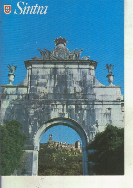 Postal 013840: Palacio Nacional da Pena en Sintra, Portugal