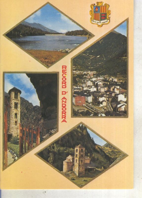 Postal 013844: Vistas varias de Andorra