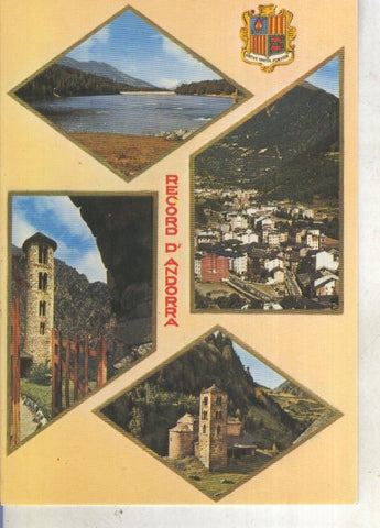 Postal 013844: Vistas varias de Andorra