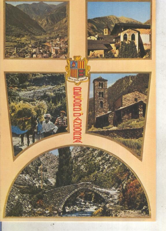 Postal 013845: Vistas varias de Andorra