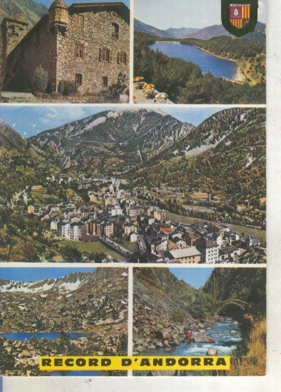 Postal 013847: Vistas varias de Andorra