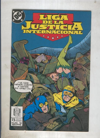 Liga de la Justicia America numero 18 (numerado 1 en trasera)