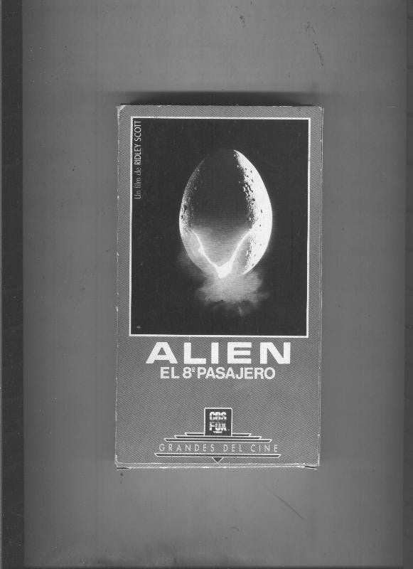 Video VHS: Alien el 8º pasajero