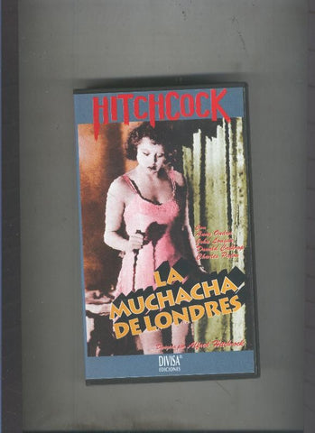 Video VHS: Alfred Hitchcok: La muchacha de Londres