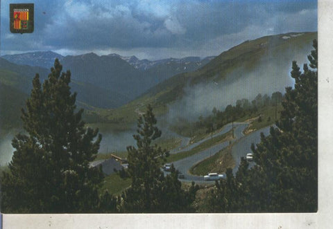 Postal 013859: Subida al puerto de Envalira, Andorra