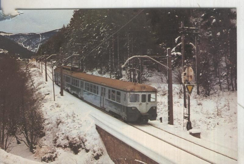 Postal 013865: Tren Automotor electrico serie 438-001/39-La Molina diciembre 1978