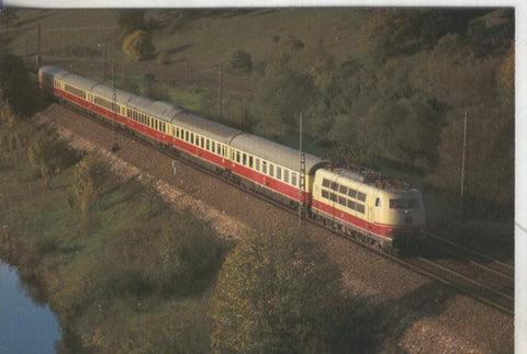 Postal 013873: Tren DC, IC train Rheinphfeil