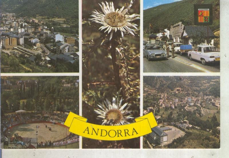 Postal 013898: Diversos aspectos de Andorra
