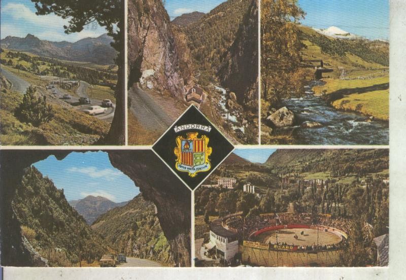 Postal 013899: Diversos aspectos de Andorra